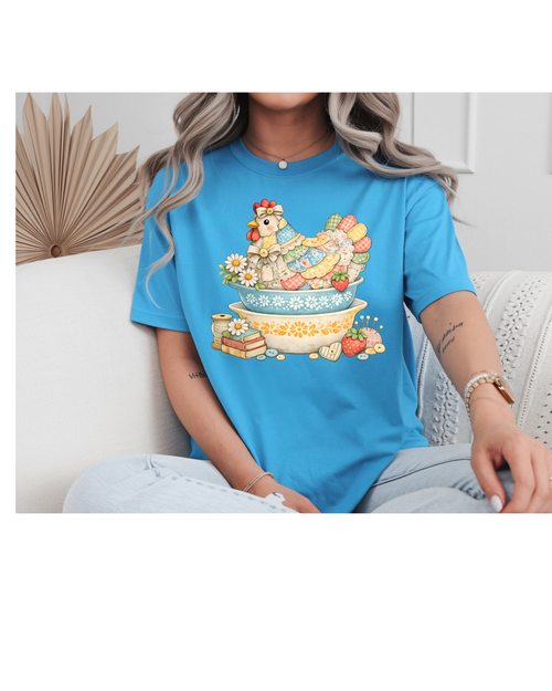 HEN ON NEST T SHIRT